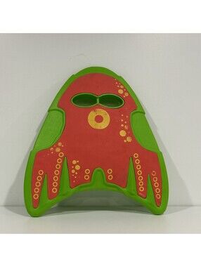 Pink And Green Kickboard 90’s Vintage Swimming Gear For Kids